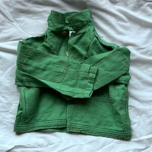 Zara Kids Green Jacket (Size 7 Years, Brand New With Tags)
